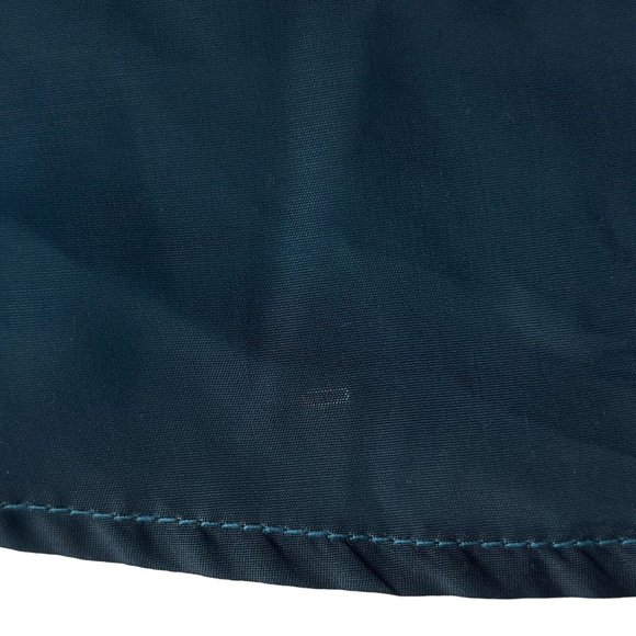 LA BLANCA Turquoise Ombré Oasis Back-Tie Side-Slit Cover-Up Dress Medium - 0015 - Picture 4 of 13